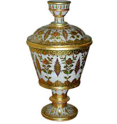 Marble Lamp In Birdi