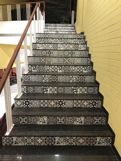 Patterned Tiles in Sarjapur Road