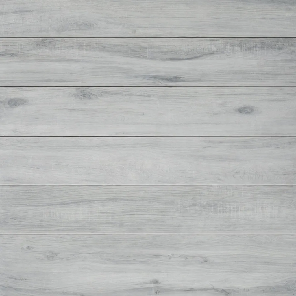 Ceramic wooden strip tiles with natural wood finish for modern interiors